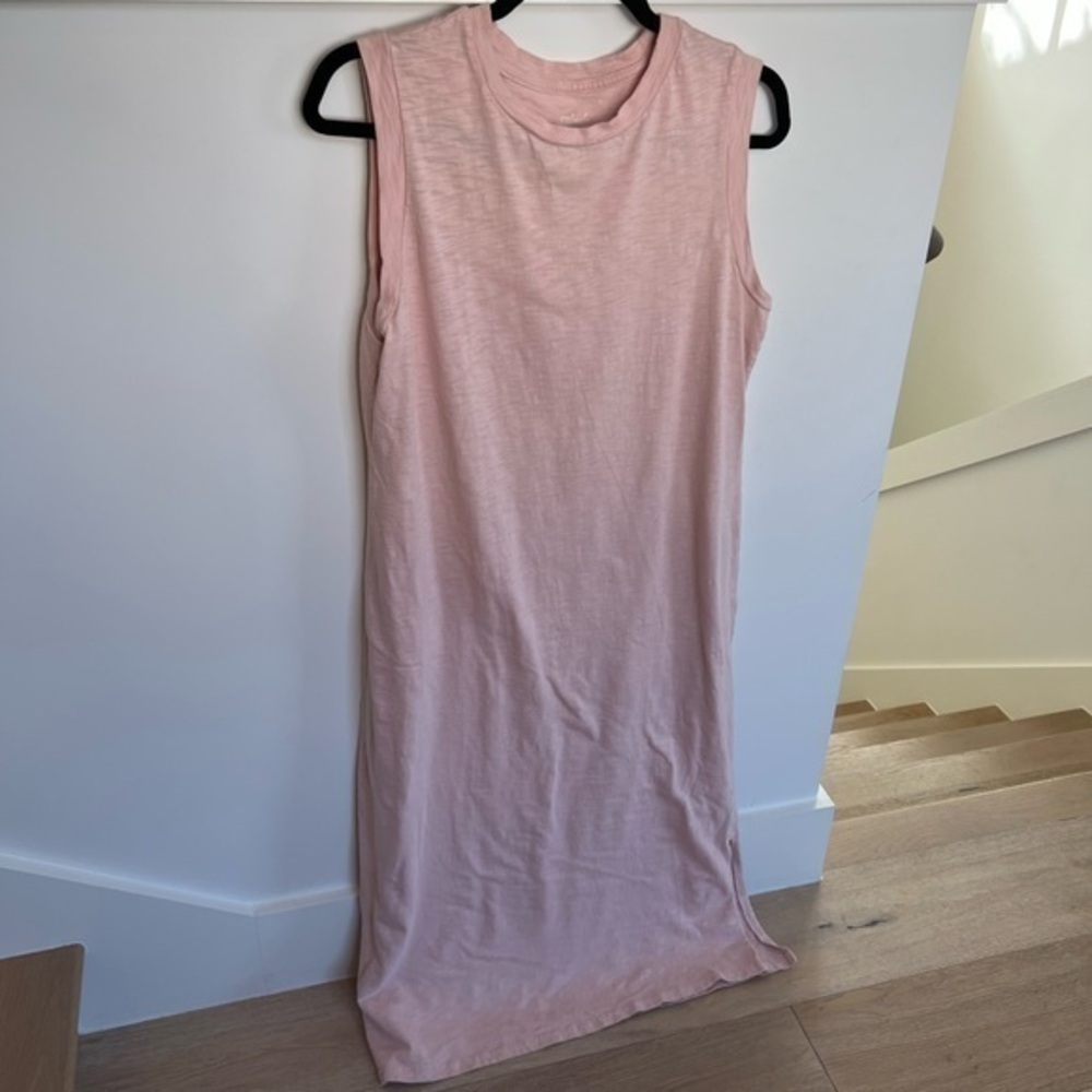 Universal Thread Peach Sleeveless Cotton Midi Dress